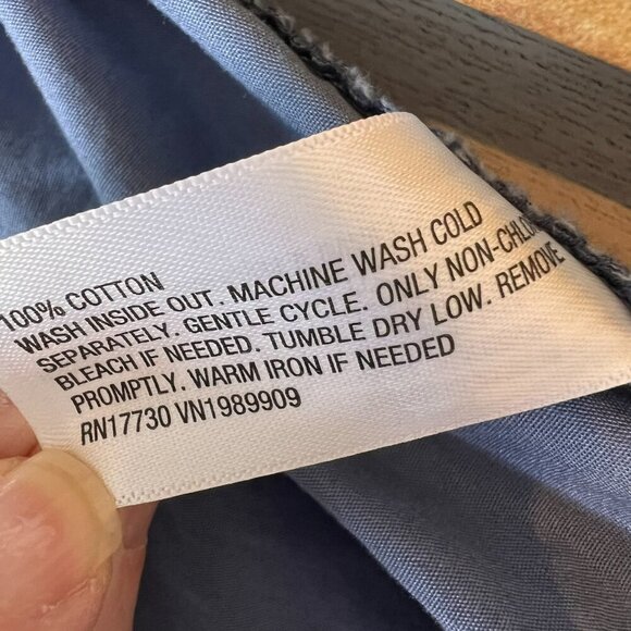 Wild Fable Pants Womens Size XXS Periwinkle Cargo Parachute Elastic Waist Cotton - Picture 14 of 16